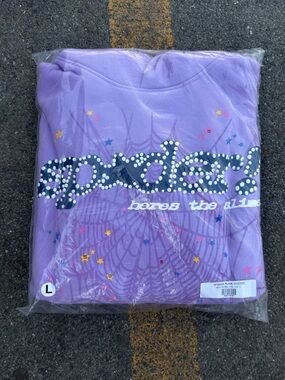 Sp5der Hoodie Men’s Pink